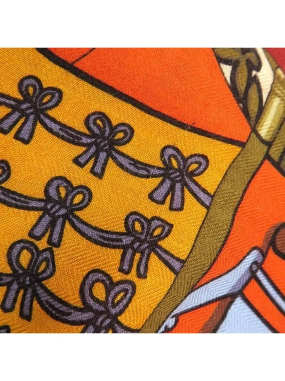 Hermes Carre Geant Cashmere Silk Scarf